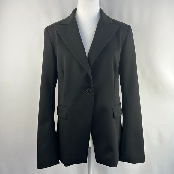 Tristan classic chic black fitted blazer - Women Large 12 - Picture 1 of 9